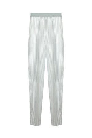 Light blue Linen Trousers SEMI COUTURE | S6SS66RG112